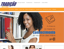 Tablet Screenshot of colegiotradicao.com